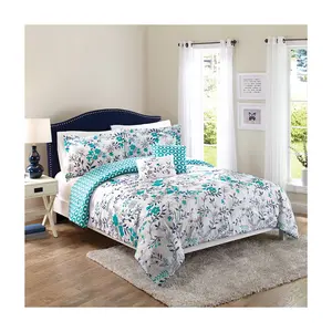Tùy chỉnh bán buôn Comforter Vua Kích thước sang trọng bộ đồ giường Duvet bao gồm siêu Nữ Hoàng Khăn trải giường Bộ - Product Image 1