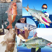 Ligne de pêche en Nylon Monofilament, vente en gros, 100m, ligne de pêche à roue supérieure, 1.84kg-12.7kg