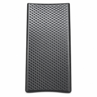 Coussin d'accoudoir de chaise en mousse PU intégrale personnalisé OEM/ODM, conception ergonomique, support de bras durable en polyuréthane pour bureau et salle de réunion