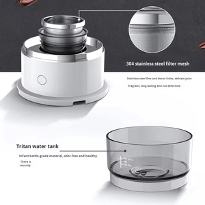 Stainless Steel Mini American-Style Hand-Drip <b>Coffee</b> <b>Maker</b> Insulation Heating <b>Portable</b> Outdoor Camping Office Manual Drip <b>Coffee</b> - Product Image 1
