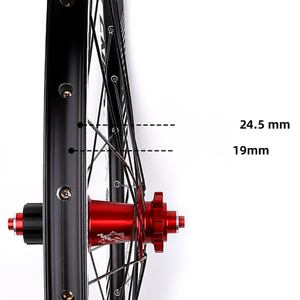 Juego de ruedas de <span class=keywords><strong>bicicleta</strong></span> de montaña <span class=keywords><strong>26</strong></span>/27.5/29 pulgadas 32H 120 clics llanta de aleación de aluminio freno de disco a través del eje rueda de <span class=keywords><strong>bicicleta</strong></span> de liberación rápida - Product Image 4