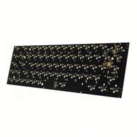 PCB maker clavier mécanique Pcb pour clavier mécanique personnalisé Type C échange à chaud 60% 80% WKL Qmk Via 3 broches 5 broches sans fil