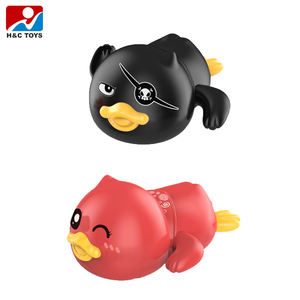 Juguete de natación de patito de plástico para niños en cadena de bolsa Opp para 5 <span class=keywords><strong>a</strong></span> 7 <span class=keywords><strong>a</strong></span>ños Juego de agua en el baño Juego de natación para niños - Product Image 3