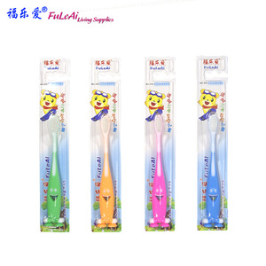 FuLeAi Childrens Soft Bristle Toothbrush 919 Manual For <b>Kids</b> Daily Use - Product Image 1