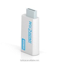Adaptateur Wii vers HD Wii 1080P blanc et noir Convertisseur Wii2HDMI pour écran PC HDTV Monitor