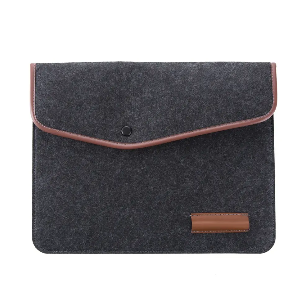 Custom size and colors Felt Laptop Sleeve Bag Case