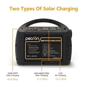 Station d'alimentation portable Pecron LFP P600 600W 578Wh, générateur solaire MPPT à onde sinusoïdale pure pour le camping en plein air - Product Image 3