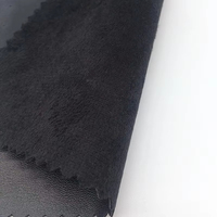 Tissu synthétique PU en similicuir imperméable, durable et respirant de qualité supérieure pour manteaux, jupes et pantalons de mode