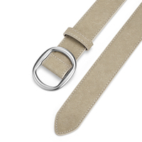 Nouvelle ceinture en cuir véritable pour femme avec boucle automatique à cliquet en métal avec logo personnalisé de Fashion Factory