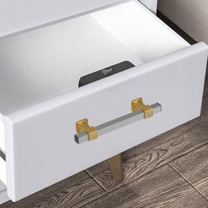 Tay nắm cửa tủ hợp kim nhôm hình vuông đơn giản kiểu Trung Quốc mới, trang trí nhà cửa nhỏ gọn cho tủ giày, tủ quần áo, ngăn kéo - Product Image 6