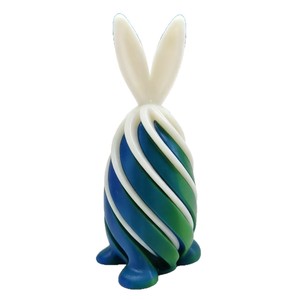 Figurine de lapin musicale imprimée en 3D, modèle animal, décoration de maison, jouet de Pâques, cadeau créatif - Product Image 4