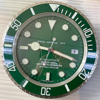 Grande Horloge Murale de Luxe en Métal Doré, Design Artistique 3D Unique Nordique, Décoration Moderne pour la Maison, Horloge de Poignet