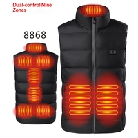 Gilet chauffant pour la promenade des chiens, les voyages en ski, les matchs de football, le camping, chauffe-corps rechargeable par USB pour hommes et femmes, activités de plein air