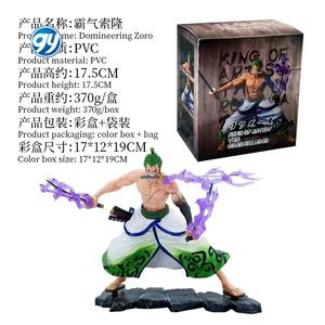 All'ingrosso un pezzo GK Wano Kimono Zoro tre stile spada Enma-sstatuine Anime modello da collezione Mini formato resina artigianale - Product Image 3
