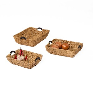 <span class=keywords><strong>2025</strong></span> <span class=keywords><strong>wicker</strong></span> giỏ nước Hyacinth <span class=keywords><strong>wicker</strong></span> giỏ để lưu trữ với được xây dựng trong xử lý handwoven mây lưu trữ giỏ - Product Image 2