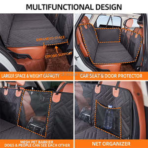 Oxford Solid Truck SUV Asiento trasero Fondo duro Perro Cubierta de asiento de coche y cojín de hamaca para automóviles y SUV - Product Image 5