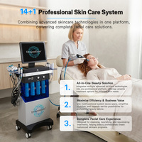 Sérum professionnel de nettoyage en profondeur, booster d'hydradermabrasion, jet peeling, aqua oxygen jet peel, appareil HydraFaci