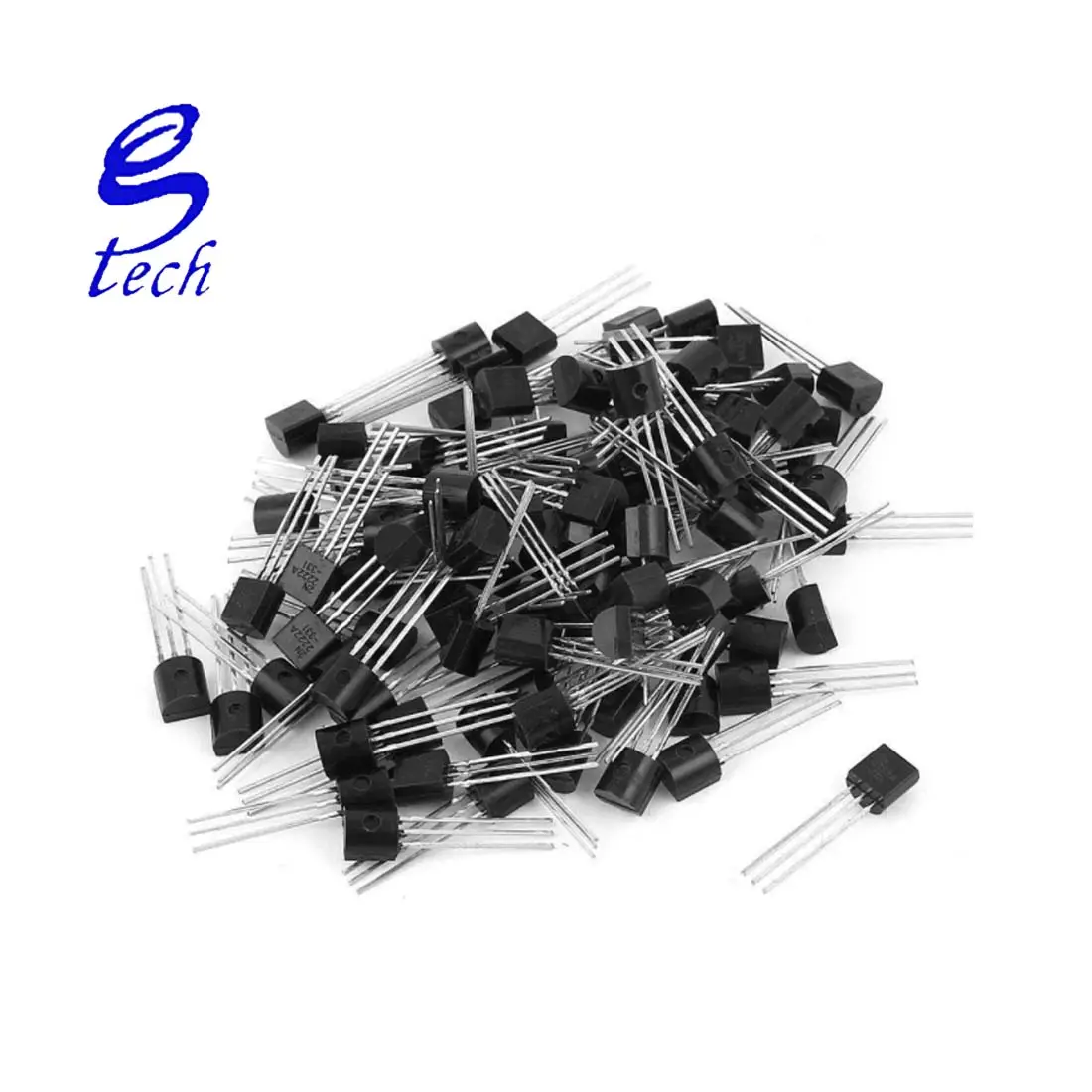 Transistor BC327 BC337 2N2222 2N2907 2N3904 2N3906 S8050 S8550 A1015 C1815 10 Values Transistors Kit TO-92