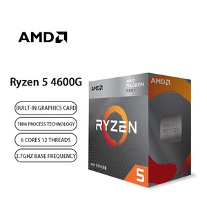 Procesador de Escritorio AMD R5 4600G Original de 6 Núcleos y 12 Subprocesos Desbloqueado, Caja de CPU de 7 nm con Enfriador Wraith Stealth, Interfaz AM4, R5 4600G - Product Image 2