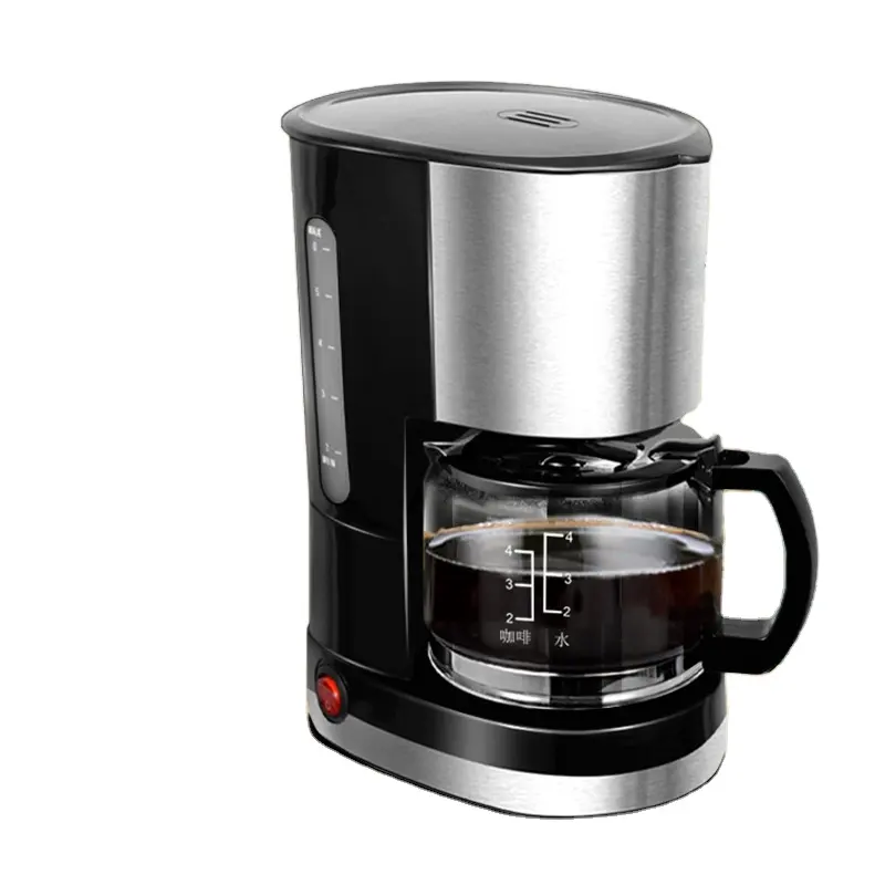 Venta caliente 600W Acero inoxidable Automático Café Espresso Máquina Temperatura Cafetera portátil