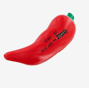 Juguetes Antiestrés Personalizados con Forma de Chiles Picantes, Pelota Apretujable con Logotipo Impreso, Regalo al por Mayor - Product Image 2