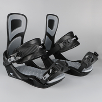Bracelet de Ski en acier inoxydable avec logo personnalisé de haute qualité, pour attaches de snowboard, pour adultes
