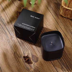 Bougies Parfumées Artisanales Écologiques en Cire de Soja à Mèche en Bois, aux Huiles Naturelles, pour Décoration d'Intérieur, Mariage et Fêtes de Noël - Product Image 2