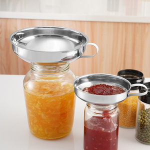 <span class=keywords><strong>Imbuto</strong></span> in Acciaio Inossidabile <span class=keywords><strong>a</strong></span> Bocca Larga e Diametro Ampio, Multifunzionale per Uso Domestico in Cucina, per Marmellate e Conserve - Product Image 4