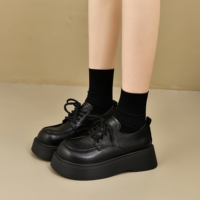 Chaussures décontractées, fabricants de chaussures en gros, chaussures rehaussantes, chaussures à semelles épaisses pour femmes, chaussures de style britannique
