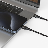 Câble de charge rapide USB 2 en 1 65w durable, multifonctionnel, universel, pour téléphone portable/type-c/android