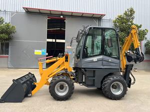Matériel de construction Mini chargeuse sur pneus 4x4 chargeuse pelleteuse articulée chargeuse pelleteuse à roue diesel - Product Image 3