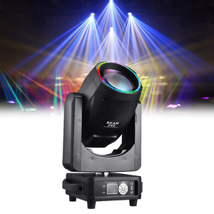 إضاءة متحركة دائرية بـ 295 مصباح LED مع تأثير بوبلهيد، تحكم DMX512، إضاءة مسرحية احترافية عالية الجودة - Product Image 1