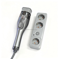 Nuevo Cargador Portátil para Vehículos Eléctricos Tipo 2 de 16A, Ajuste de Corriente de un Toque a 4 Velocidades, Cable de 5M, Resistente al Agua IP55 para Camping
