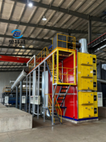Machine de pyrolyse continue des déchets plastiques et des pneus pour la production d'huile combustible, avec rendement optimal et entretien simplifié
