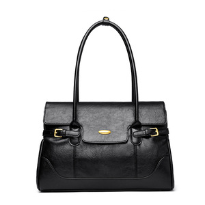 New Trend Fashion Women's Single Shoulder Crossbody <strong>Chain</strong> PU Water Resistant Simplicity Handbags - Product Image 2
