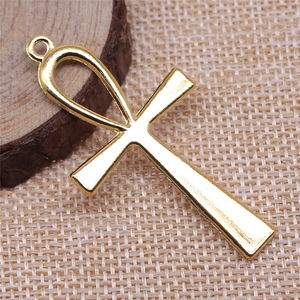 WYSIWYG 50pcs/bag 52x28mm Life Key <strong>Ankh</strong> Cross Charms for <strong>Jewelry</strong> Making ABD-C10074 - Product Image 6