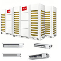 Sistema de Aire Acondicionado Central VRF de 94 HP con Enfriamiento Potente, Combinación de Triple Unidad
