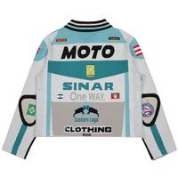 Blouson de course pour homme, streetwear, vêtements de mode brodés sur mesure, fabricant en gros, fournisseur de haute qualité, nouveauté