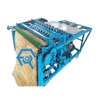 Machine à tricoter automatique pour rideaux en paille, appareil de tissage de tapis, fabrication de paillasson