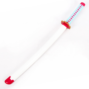 Épée en bois de Kanroji <span class=keywords><strong>Mitsuri</strong></span>, <span class=keywords><strong>katana</strong></span> de l'anime Demon Slayer, jouet Ming Hu Demon - Product Image 6
