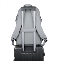 Sac à dos scolaire de haute qualité en nylon unisexe simple et imperméable de grande capacité pour étudiant voyage en plein air nouveau design avec logo personnalisé
