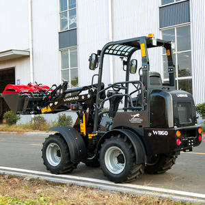 Landwaarts 4X4 Mini Wiellader Hot <span class=keywords><strong>Sale</strong></span> Kubota Motor Front-End Loader Multifunctionele Farm Compact Loader Met Bijlagen - Product Image 4