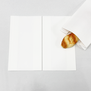 Eco Friendly Large Multi Purpose Take Out White Kraft <b>Paper</b> Take Away Food <b>Paper</b> Bag - Product Image 5