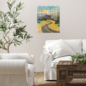 HMS le montagne stanno chiamando Poster di stampa senza cornice di arte della parete - Product Image 3