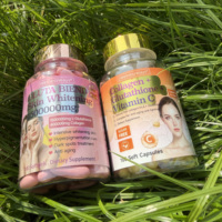 Welnessways Vente Chaude L-Glutathion Haute Pureté en Gélules Molles, Marque Privée, Soins de la Peau, Collagène et Vitamine C, Adultes - Blanc