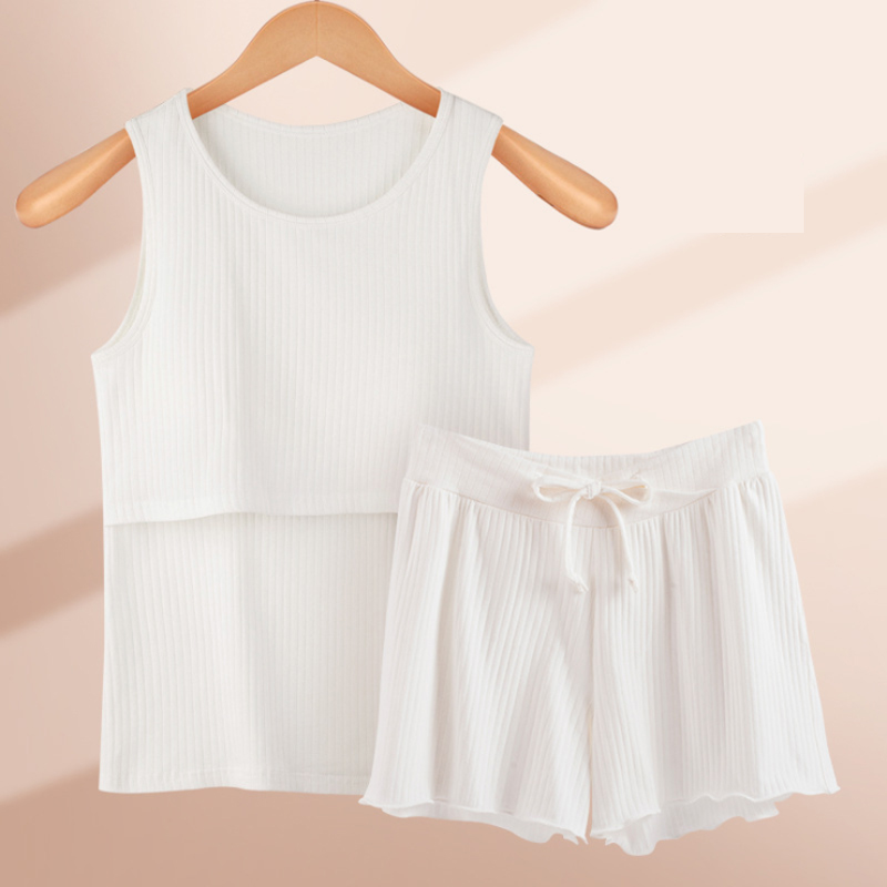 White vest set
