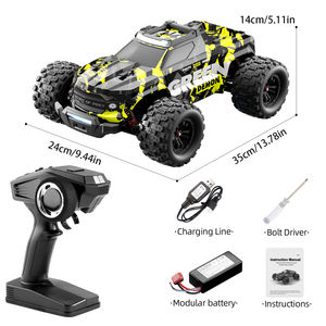 Coche RC Todoterreno de Alta Velocidad SMRC-1213pro 1/14 con Tracción en las Cuatro Ruedas, sin Escobillas, con Diferencial de Metal e Iluminación - Product Image 5