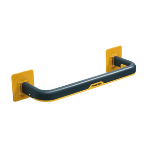 Plastic bathroom Kitchen Cabinet Door Back accessory over Towel Bar Rack