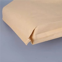 Sac d'emballage écologique en papier kraft naturel, fabricant de sacs d'emballage avec impression personnalisée