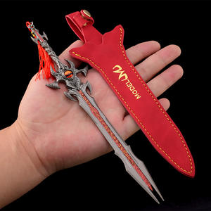 Vente chaude mondiale marchandises Style chinois Shuruo épée 22cm avancé tout métal artisanat Halloween jour des morts cadeau décoration - Product Image 2